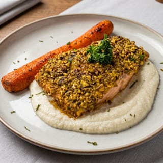 Pistachio-Crusted Salmon